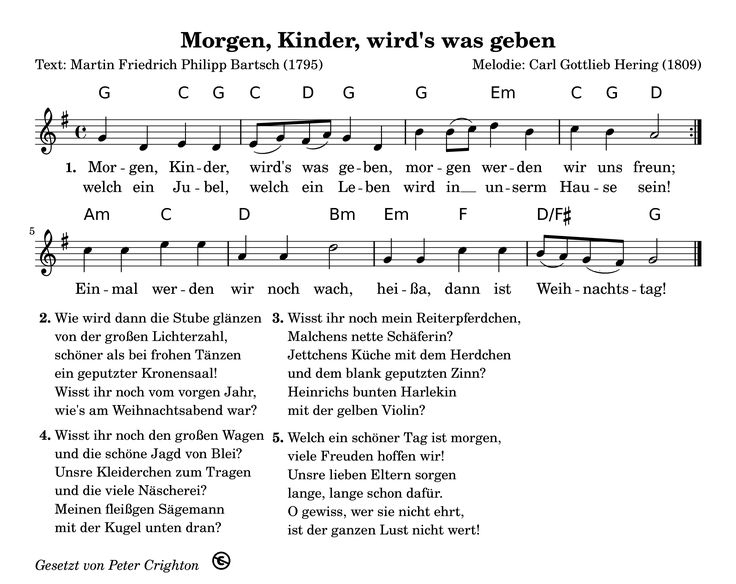 Morgen, Kinder, Wird'S Was Geben | Nikolaus Lieder tout Kindergarten Lieder Texte