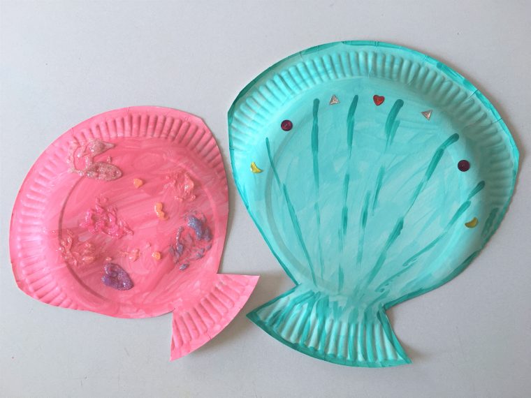 Muscheln Aus Pappteller Basteln | Der Familienblog Für à Basteln Mit Pappteller Muscheln Aus Pappteller Basteln | Der Familienblog Für à Basteln Mit Pappteller