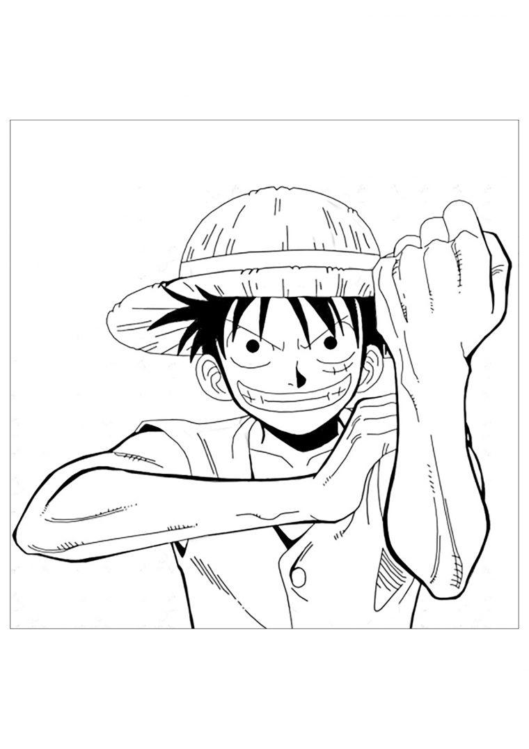 One Piece To Color For Children – One Piece Kids Coloring intérieur Coloriage One Piece Luffy A Imprimer