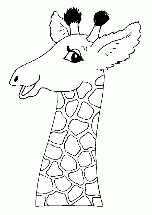 , Page 18 Sur 29 Sur Hugolescargot | Giraffe Coloring à Dessin Facile De Girafe