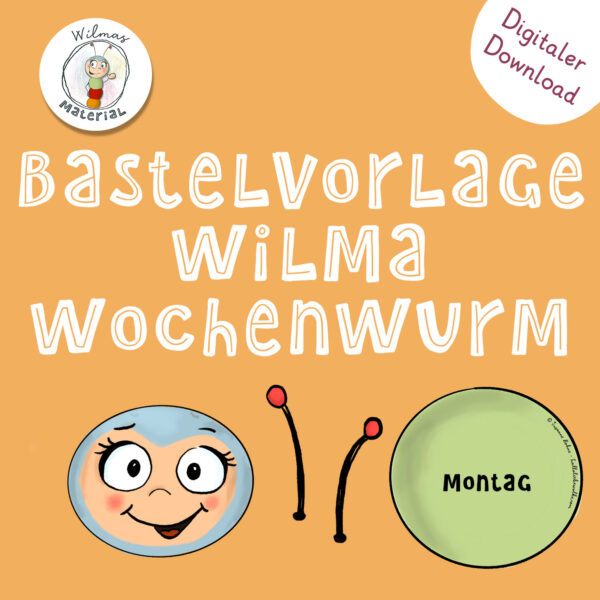 Pdf Bastelvorlage: Die Wochentage Lernen Mit Wilma destiné Wochentage Mit Kindern Lernen
