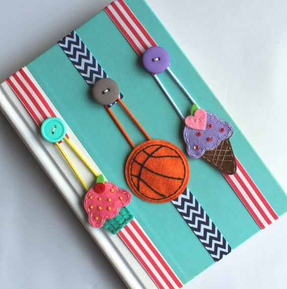 Pick Any 2 Bookmarks, Elastic Ribbon Bookmark, Planner encequiconcerne Basteln Mit Erstklässlern