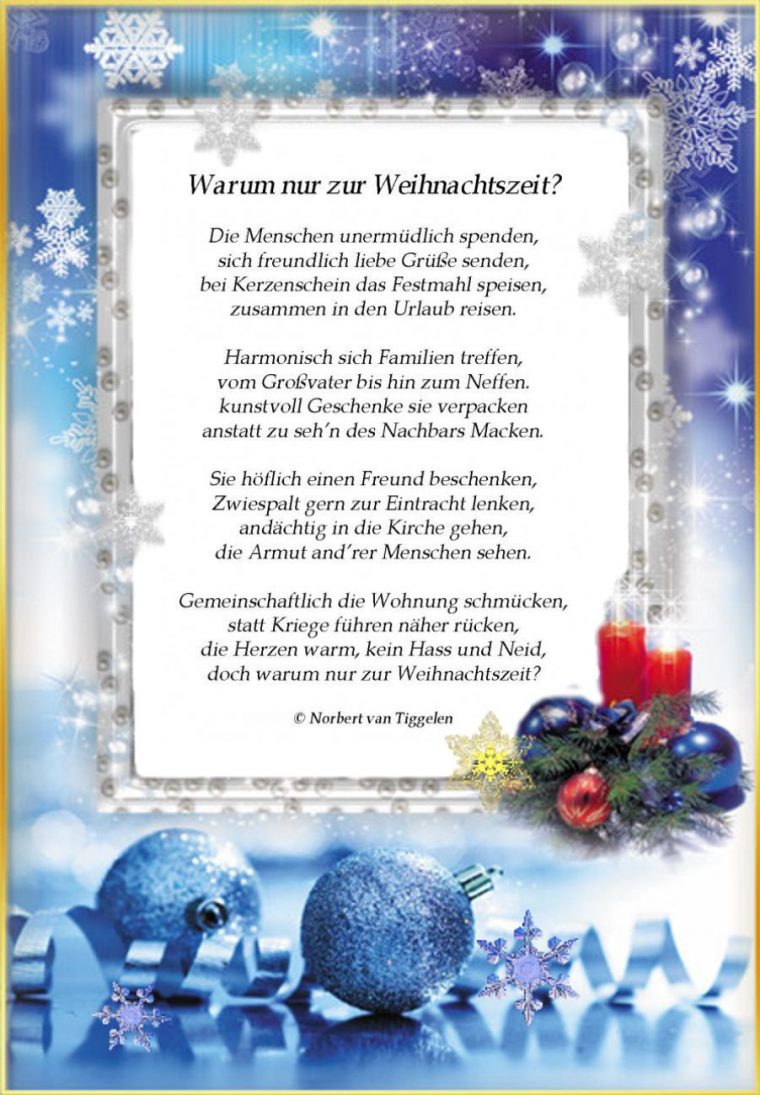 Pin Auf (E) Gedichte Zum Jahresende à Kurze Weihnachtsgedichte