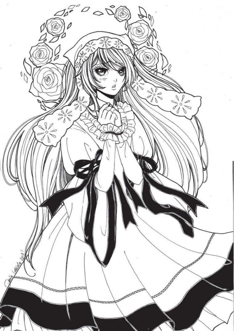Pin On Coloriage Personnage Chibi Et Manga Adult Coloring Page tout Dessin Manga A Colorier
