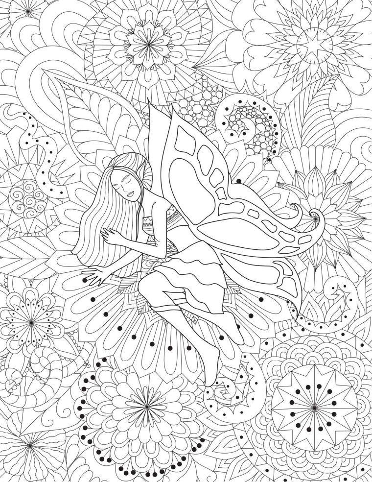 Pin On Images De Fées, Elfes Et Sirène – Fairies, Elf And avec Coloriage Difficile Pin On Images De Fées, Elfes Et Sirène – Fairies, Elf And avec Coloriage Difficile