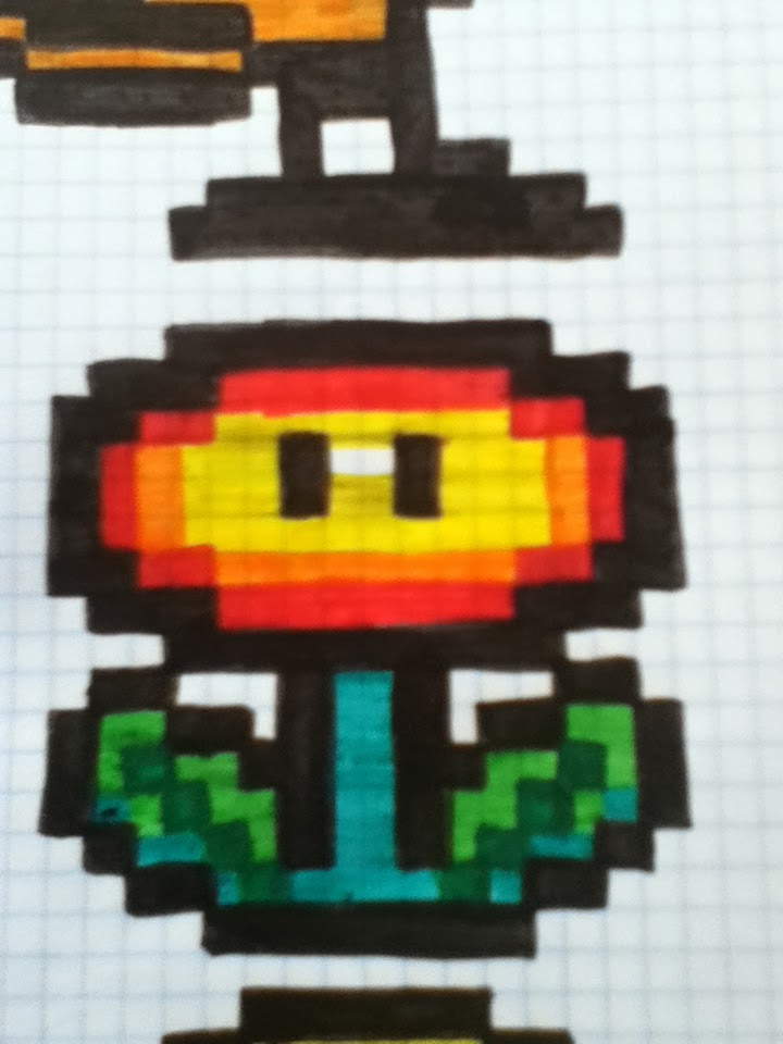 Pixel Art Spain: Super Mario concernant Sapin Pixel Art