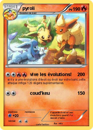 Pokémon Pyroli 236 236 – Vive Les Évolutions! – Ma Carte dedans Coloriage Pokemon Pyroli