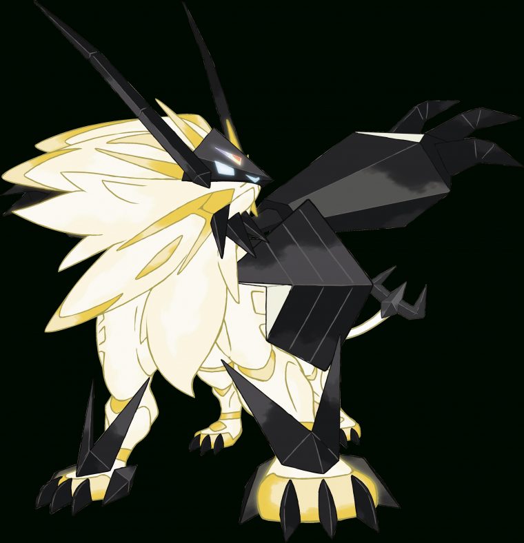 Pokémon Ultra-Soleil Et Ultra-Lune > Artworks Des Pokémon destiné Ultra Necrozma Coloriage