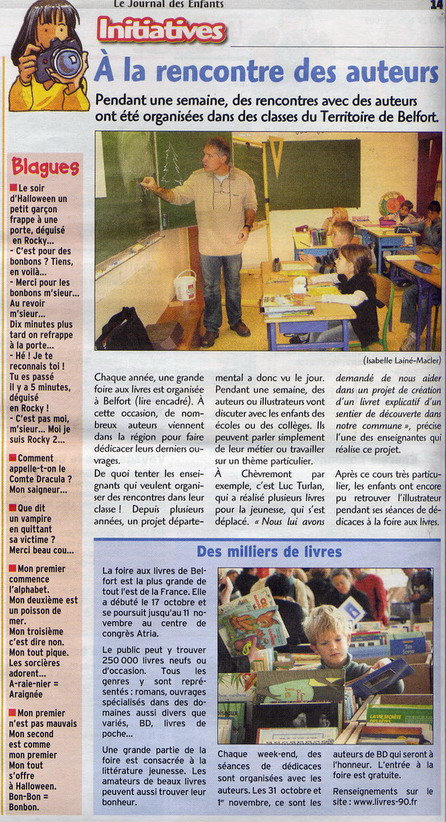 Presse 2009 à Journal Des Enfants