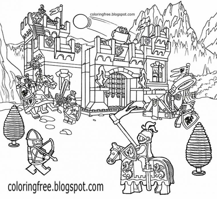 Printable Lego City Coloring Pages For Kids Clipart pour Coloriage Lego City