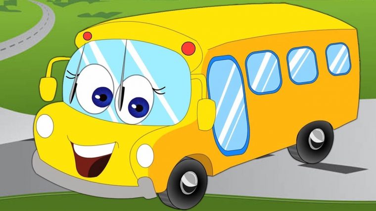 Roues Sur Le Bus Rimes Pour Les Enfants Musique De Bébé concernant Les Roues De L&#039;Autobus Parole