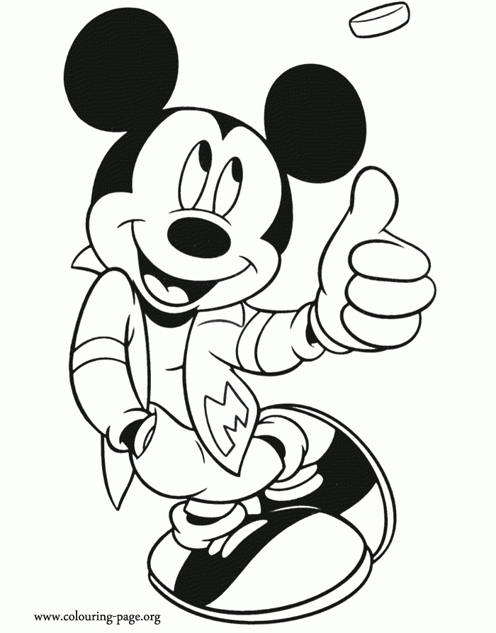 Sélection De Dessins De Coloriage Mickey À Imprimer Sur pour Coloriage De Mickey