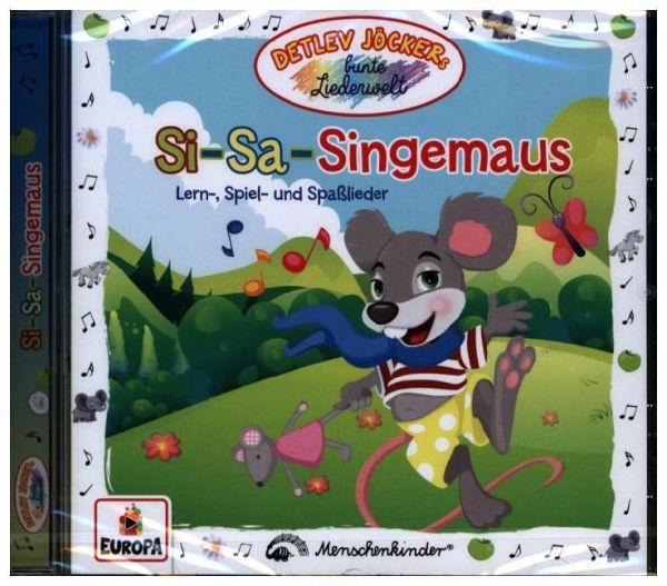 Si-Sa-Singemaus, 1 Audio-Cd Von Detlev Jöcker – Hörbücher concernant Tiergeschichten Für Kindergartenkinder