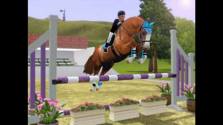 Sims 3 Horses / Pferde Izzy'S Turnier Mit Nero – à Pferde Reiten Spiele