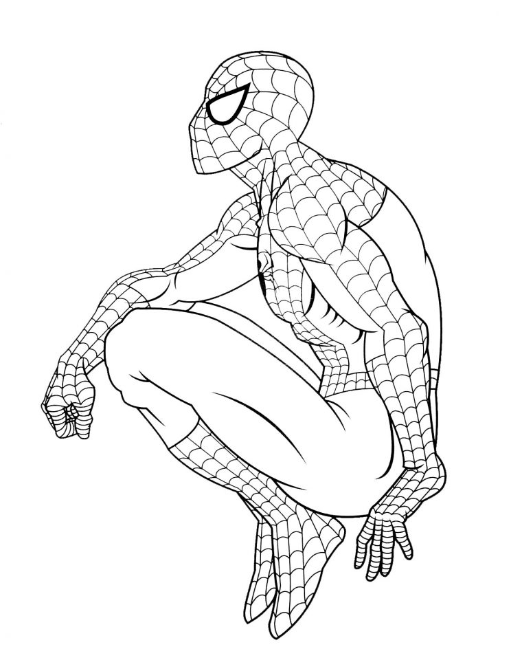 Spiderman To Print For Free – Spiderman Kids Coloring Pages serapportantà Dessin De Spiderman