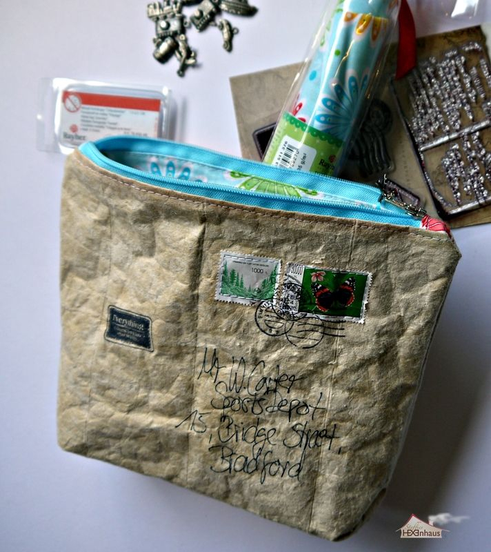 Steffies Hexenhaus: Tasche Aus Tetra Pack | Taschen Nähen concernant Tasche Aus Papier Basteln