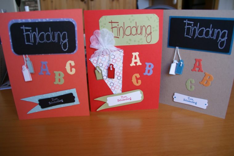 Stempeln Unter Der Burg: Einladung Zur Einschulung encequiconcerne Einladung Einschulung