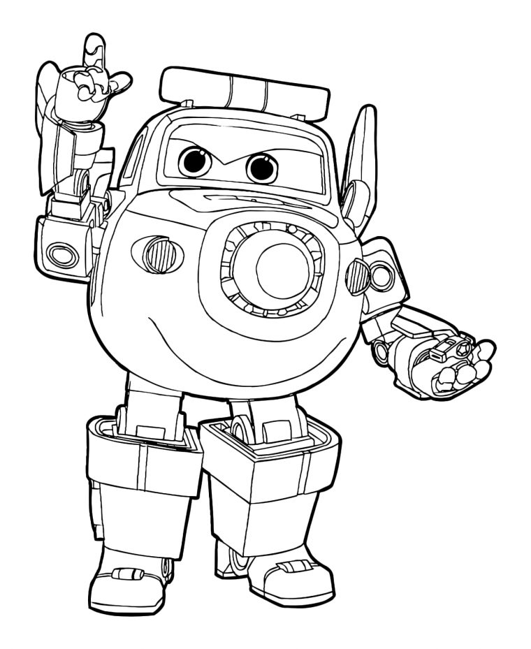 Super Wings Coloring Pages – Best Coloring Pages For Kids tout Coloriage Super Wings Donnie