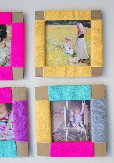 Sweet Handmade Gift Ideas For Mother'S Day | Picture Frame avec Fotorahmen Basteln Mit Kindern