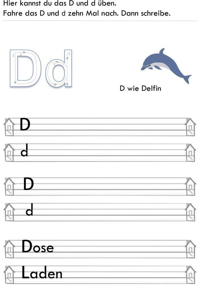 Übungsblatt Zu Buchstaben | Buchstaben Lernen, Buchstaben intérieur Alphabet Schreiben Lernen