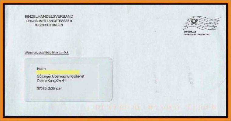 Vorlage Bautagesbericht Erstaunlich 18 Briefumschlag intérieur Briefumschlag Vorlage