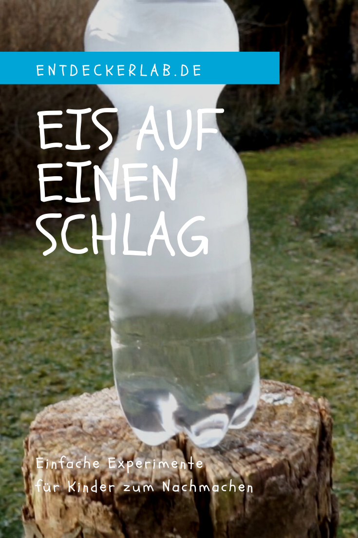 Wasser Gefriert Schlagartig – Experiment Für Kinder In pour Wasserexperimente Grundschule