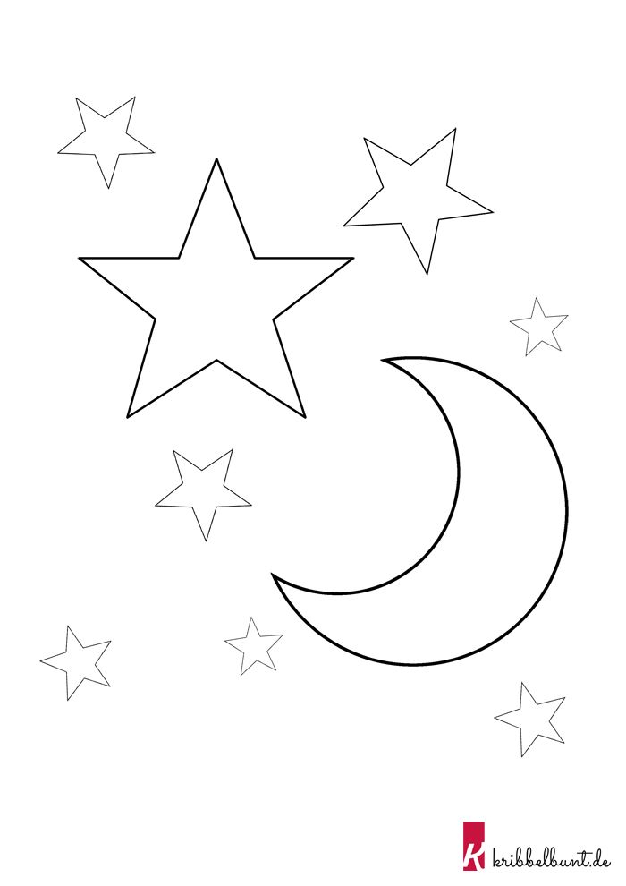 You Can Find This Star Template In Pdf Format And Other tout Kostenlose Bastelvorlagen