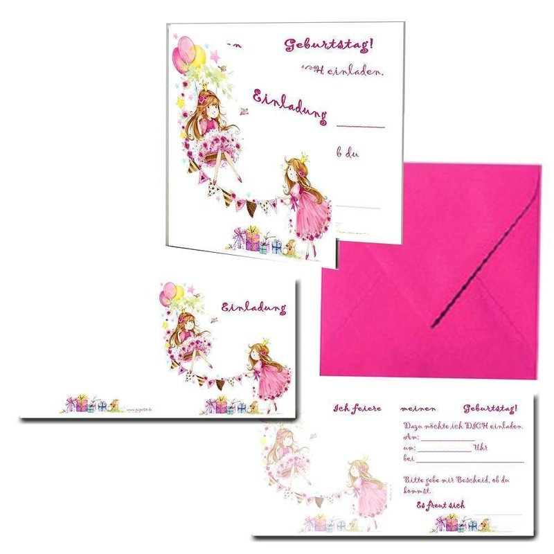 20 Einladungen Zum Geburtstag Als Klappkarte Für Kinder intérieur Einladungen Für Kinder
