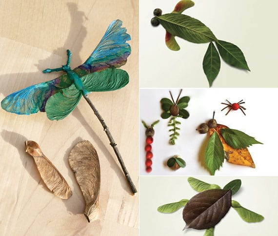 23 Inspirierende Ideen Für Kreatives Herbstbasteln Mit à Basteln Mit Naturmaterialien Wald