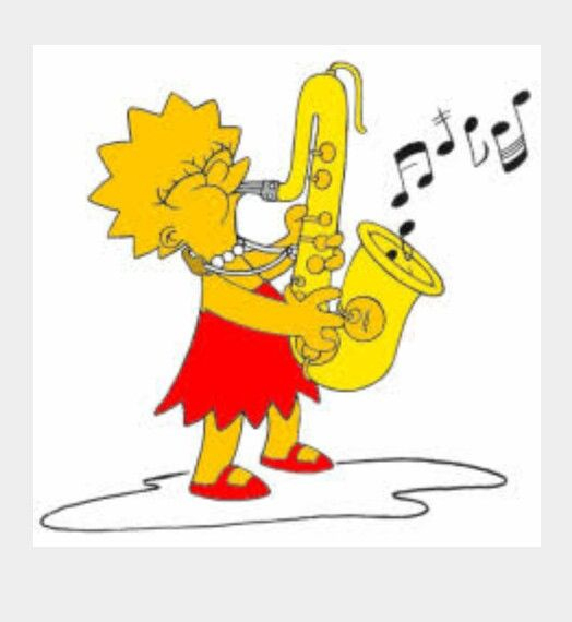 60 Best Saxofone Images On Pinterest | Saxophone concernant Saxophone Lisa Simpson