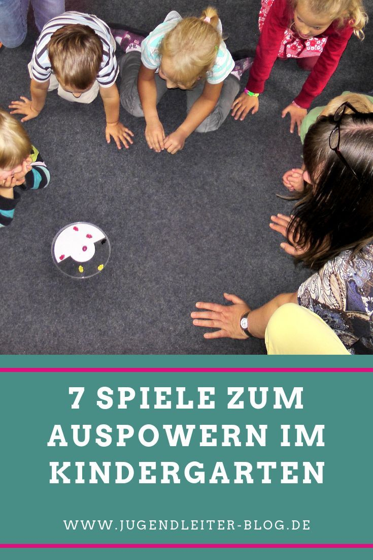7 Spiele Zum Auspowern Im Kindergarten | Kindergarten encequiconcerne Bewegungsspiele Für Kleinkinder