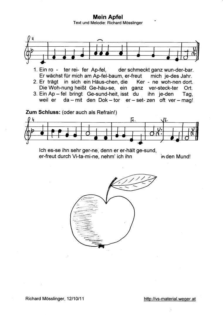 Auf Bing Von Wegerer.at Gefunden | Kindergarten Songs destiné Herbstlieder Für Kinder