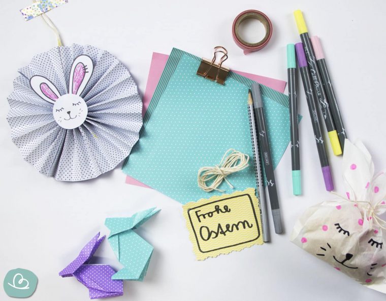 Bastelideen Ostern: Einfache Ideen Aus Papier | Wunderbunt.de serapportantà Bastelideen Einfach Und Schnell Bastelideen Ostern: Einfache Ideen Aus Papier | Wunderbunt.de serapportantà Bastelideen Einfach Und Schnell
