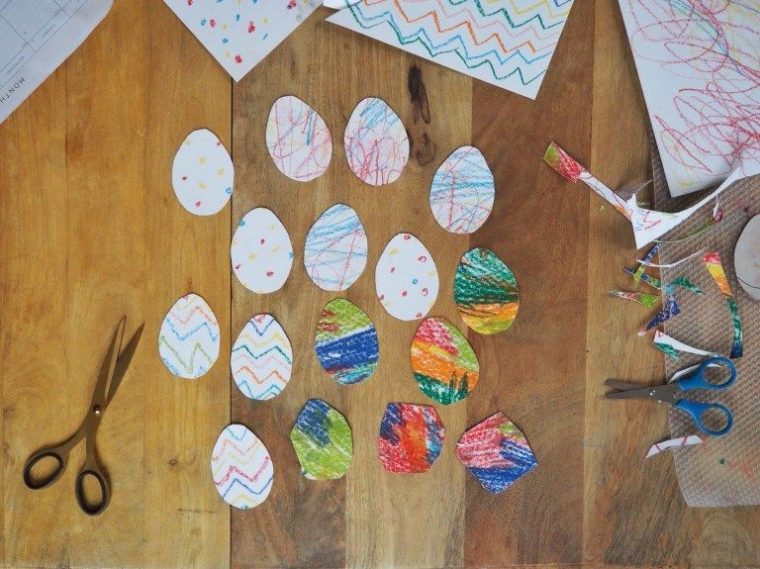 Basteln Für Ostern / Ostereier Basteln Mit Kindern Und avec Kleinkinder Basteln