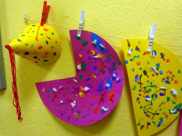 Basteln In Der Krippe – Dekoration Zu Fasching (Teil 1 dedans Bastelangebote Für Krippenkinder