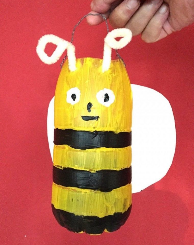 Bienenlaterne Aus Einer Plastikflasche – Schneller à Laternen Basteln U3