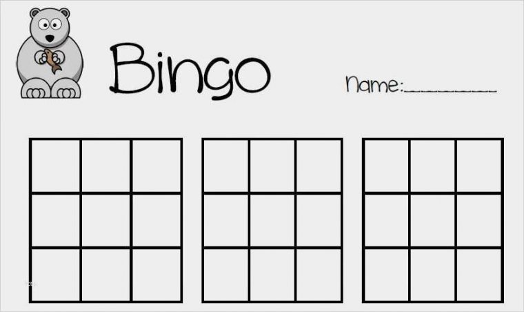 Bingo Vorlage Zum Ausdrucken Schönste Bingo Vorlage pour Bingo Spiel Zum Ausdrucken