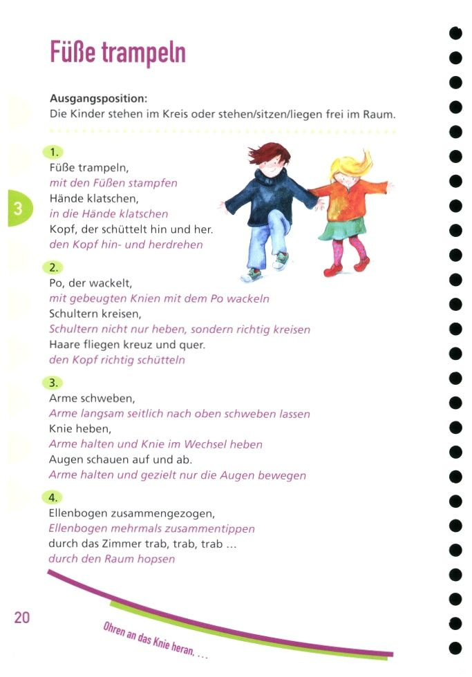 Blick Ins Buch | Bewegungsgeschichte, Gedichte Für Kinder à Mein Körper Und Ich Kindergarten