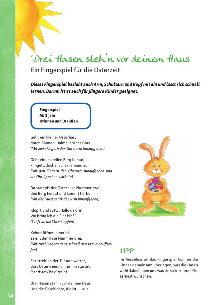 Blick Ins Buch | Free Preschool Activities, Kindergarten pour Fingerspiele Für Kinder