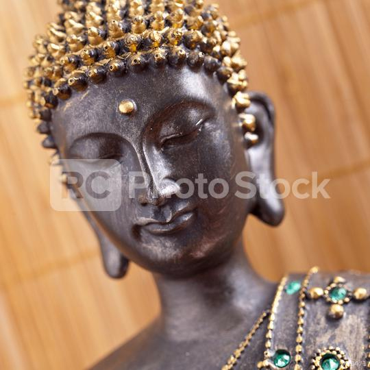 Buddha Statue Joga Buddhismus Kopf Asien Meditation Mönch intérieur Buddhismus Feiertage