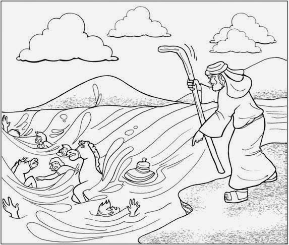 Cantinho Das Histórias Bíblicas: A Travessia Do Mar encequiconcerne Abraham Kinderbibel