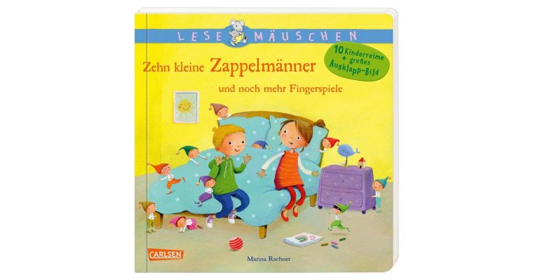 Carlsen Verlag Vorlesebuch Lesemäuschen – Zehn Kleine tout 10 Kleine Zappelmänner