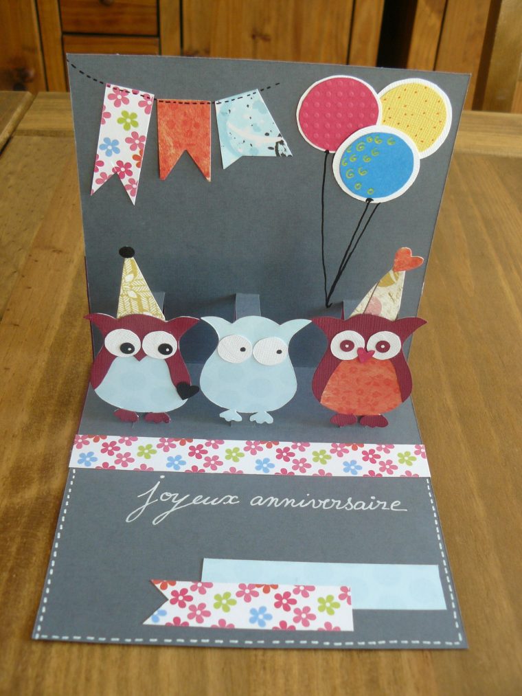 Carte D'Anniversaire Pour Les Un An De Mon Neveu – La avec Bricolage Pour Anniversaire