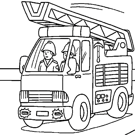 Coloriage Camion De Pompier #135810 (Transport) – Album De serapportantà Coloriage Camion Pompier