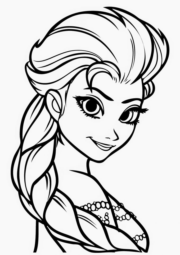 Coloriage Elsa Princesse Disney encequiconcerne Coloriage De Princesse