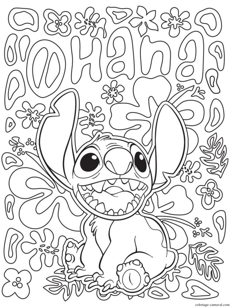 Coloriage Mandala Disney Facile Stitch From Lilo And encequiconcerne Dessin Disney A Imprimer