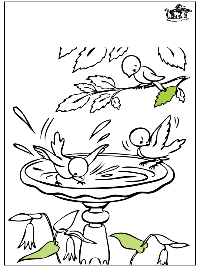 Coloriage Printemps – Printemps serapportantà Coloriage De Printemps