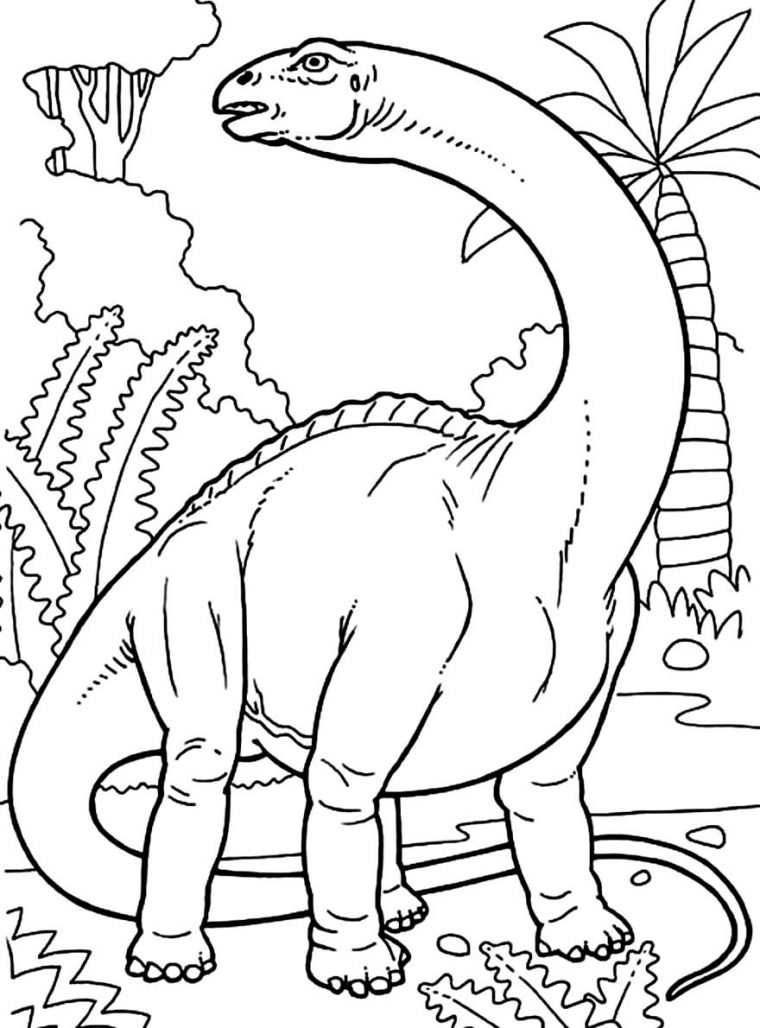 Coloriages De Dinosaures – Maison Bonte : Votre Guide dedans Coloriage De Dinosaure