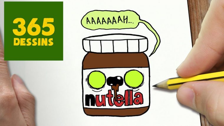 Comment Dessiner Nutella Zombie Kawaii Étape Par Étape concernant Dessin Facile A Faire