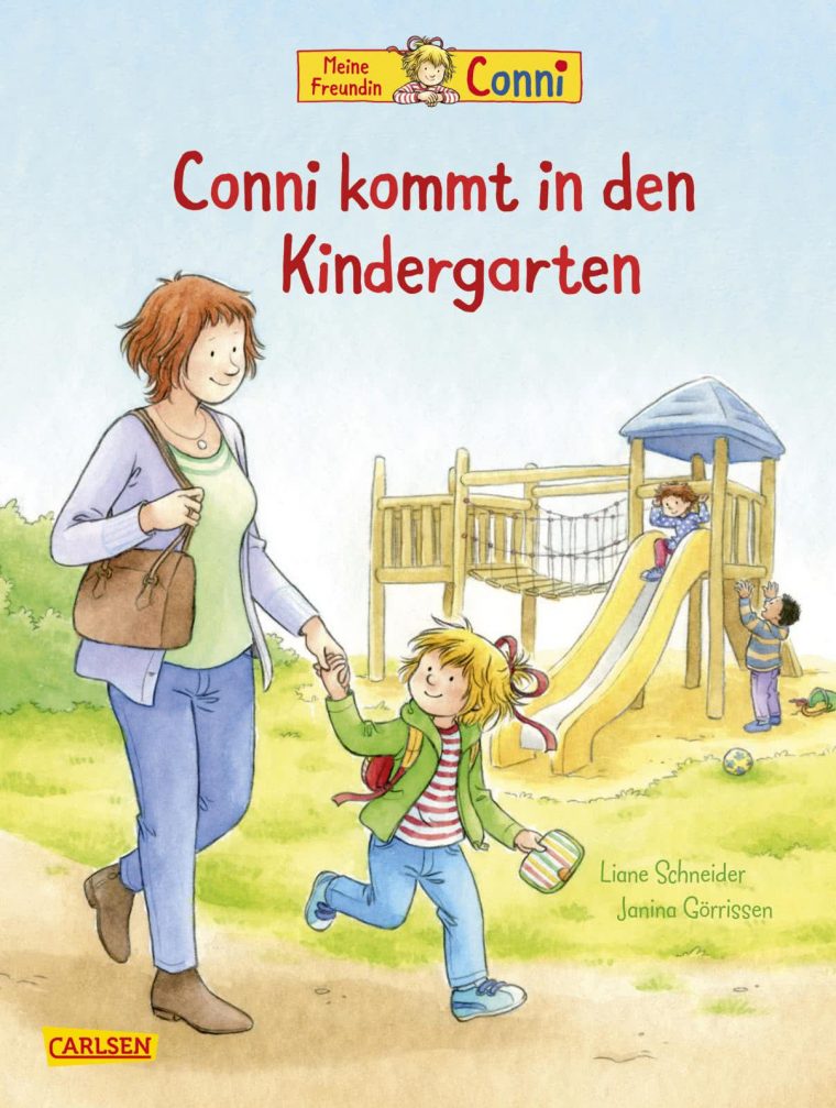 Conni-Bilderbücher: Conni Kommt In Den Kindergarten concernant Kinderspiele Für Den Kindergarten